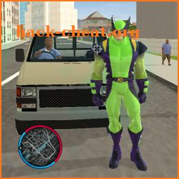 Super wolverne Rope Hero Gangstar OffRoad Crime icon