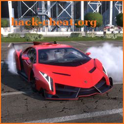 Supercar Lambo Veneno Drift icon