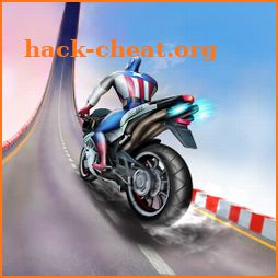 Superhero Bike Games Stunts icon