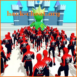 Superhero Crowd Pusher - Crowd City 3D icon