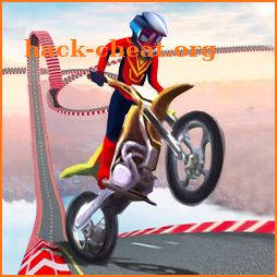 Superhero Moto Rider Race icon