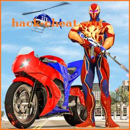 Superhero Open World Games: Miami Rope Hero icon