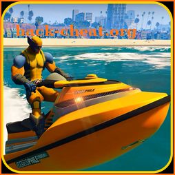 Superhero Stunt Car: Super Biker & Extreme Jetski icon