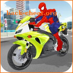 Superhero Stunts Bike Racing icon