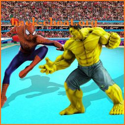 Superhero Wrestling Tag Team Ring Fighting Arena icon