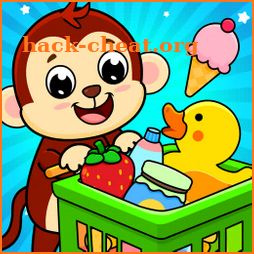 Supermarket Kids Shopping Game icon