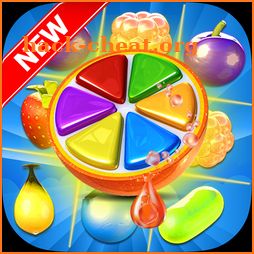 Sweet Fruit Candy - Juice Fruit Land - Jam Match 3 icon