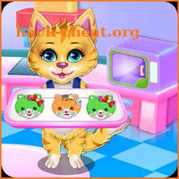 Sweet Rainbow Kitty Cookies icon