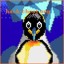 Swim Penguin Retro Underwater Adventure icon