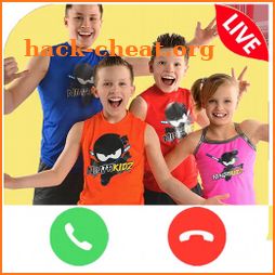 Talk To Ninja Kidz - Call and chat Simulator icon