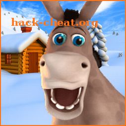 Talking Donald Donkey Ice Fun icon