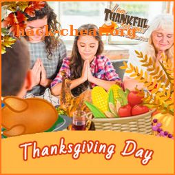 Thanksgiving Greeting Photo Frame & Video Maker icon