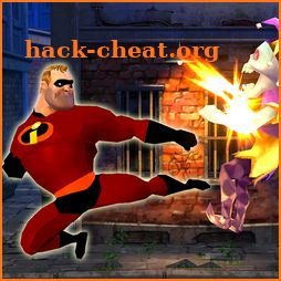 The incredibles 2 Game Beatem  Fight Heroes 3D icon