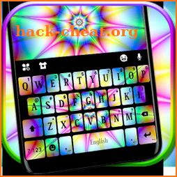 Tie Dye Spiral Keyboard Theme icon