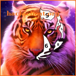 Tiger Coloring Book Color Game icon