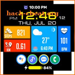 Tiles Window Watch Face NTV556 icon