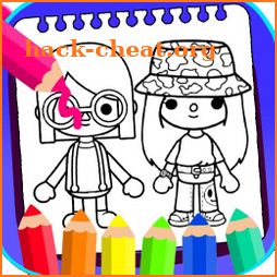 Toca Boca Coloring Game icon