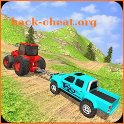 Tractor Towing Car Simulator Games icon