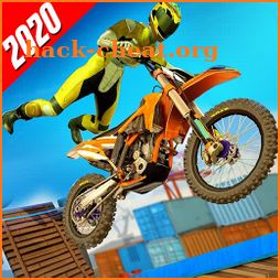 Tricky Bike Stunt Racing Game 2020 icon