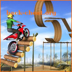 Tricky Bike Trail Stunts - Stunt Bike Racing Games icon