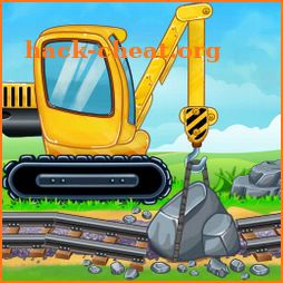 Truck wash train builder game icon