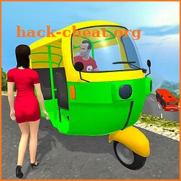 Tuk Tuk Taxi Sim 2020: Free Rickshaw Driving Games icon