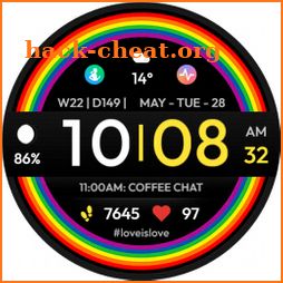 TVV Pride Digital Watch Face icon