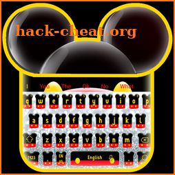 Twinkle Cute Micky Bow Keyboard Theme icon