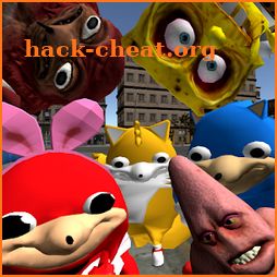 Ugandan Knuckles Simulator. Meme Salvation 3D icon