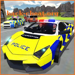 UK Police Car Crime Driving icon