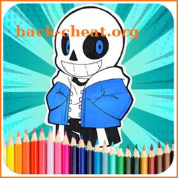 Undertale coloring book icon