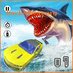 UnderWater Robot Car Vs Shark Simulator Attack icon