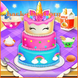 Unicorn Cake Maker: Bakery Kitchen Games icon