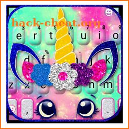 Unicorn Galaxy Keyboard Theme icon