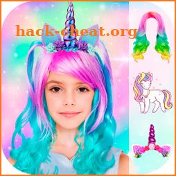 Unicorn Photo Stickers 🦄 icon