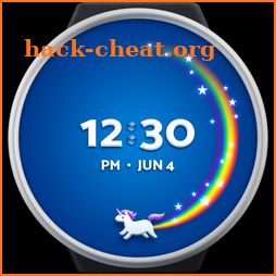 Unicorn Wear - Wear OS watch face icon