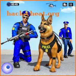 US Police Dog Bank Robbery Crime Chase Game icon