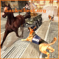 US Police Dog Canine Officer Chase Simulator icon