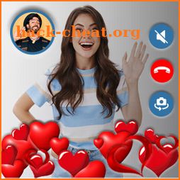 Valentine live video Call icon