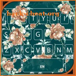 Vintage Flowers New Keyboard Theme icon