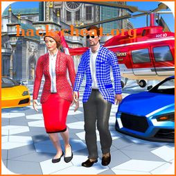 Virtual Billionaire Family Mom Dad Life Simulator icon