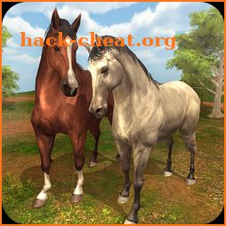 Virtual Wild Horse Family Sim : Animal Horse Games icon