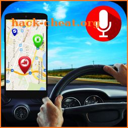 Voice Navigation Live Directions Guide icon