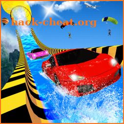 Water Slide Car Racing adventure 2019 icon