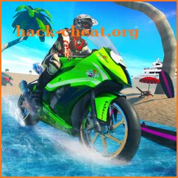 Water Surfer Bike Beach Stunts Race icon