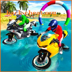 Water Surfing Beach Bike Racing icon