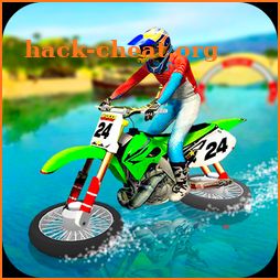 Water Surfing Motorbike Stunt icon