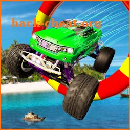 Water Surfing Truck Stunts icon