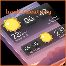 Weather & Clock Widget-Apollo icon