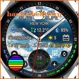 Weather Day Night watch face icon